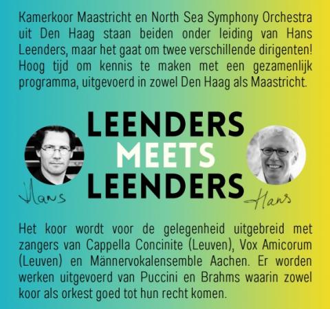 affiche Leenders meet Leenders